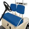 Bar Stool Covers 4 less Club Car Pre-2000 DS Golf Cart Front Replacement Seat Cover Set Made with Marine Grade Vinyl - Staple On Installation (Ocean Blue) view 1