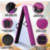 6FT/9FT Folding Balance Beam for Kids ages 3-15- Foldable Gymnastics Floor Beam,Anti-Slip ,Carrying Bag, Faux Suede Covered,EVA foam,Gymnastics Equipment for Kids Training At Home,School,Gym Center view 3
