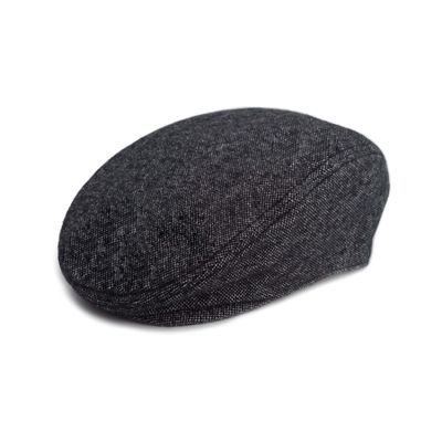 Keepersheep Boys Newsboy Cap, Baby Boys Ivy Driving Flat Cap Hunter Hat, Toddler Kids Beret Hat (M, Dark Heather Grey)
