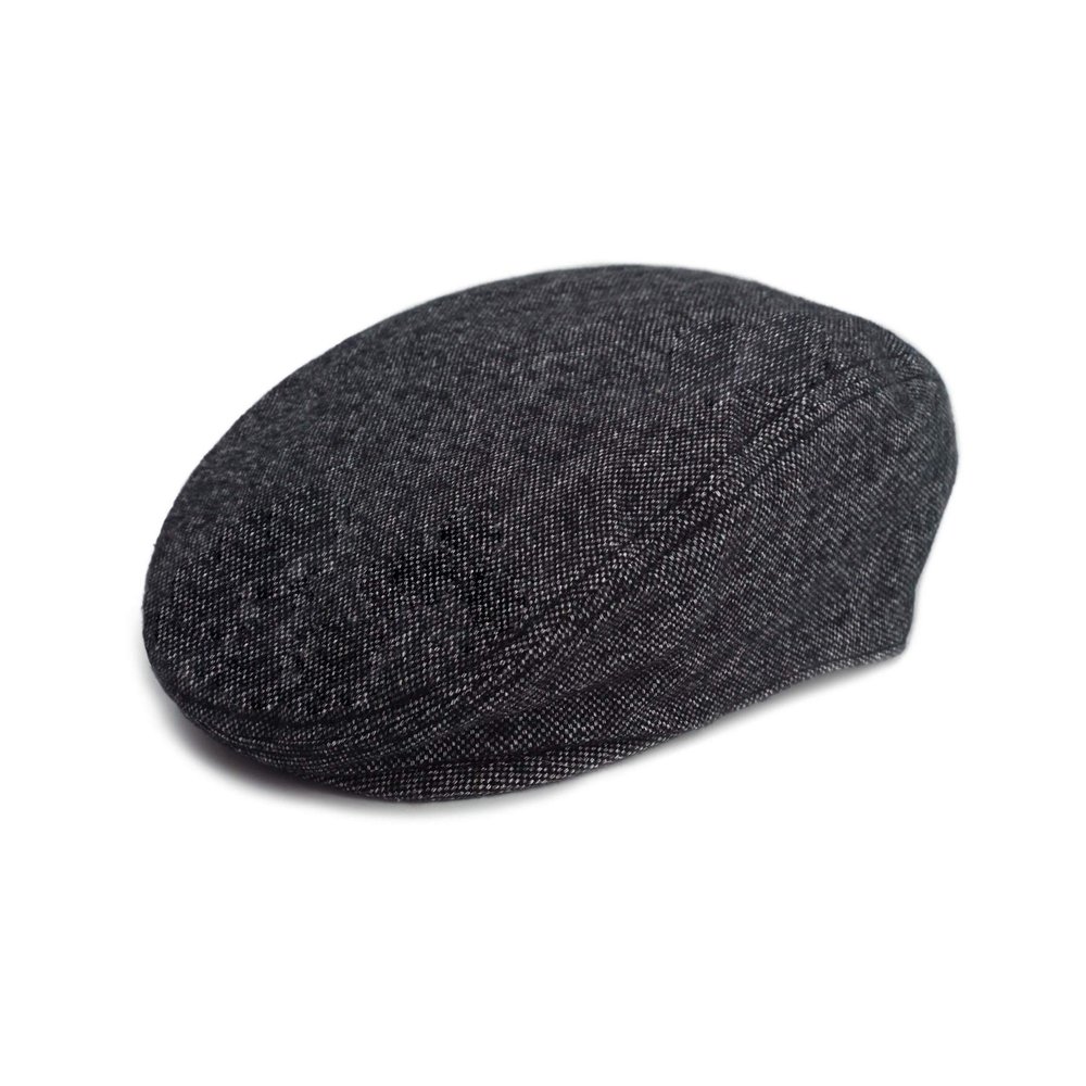 Keepersheep Boys Newsboy Cap, Baby Boys Ivy Driving Flat Cap Hunter Hat, Toddler Kids Beret Hat (M, Dark Heather Grey)