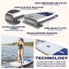 Highpi 11ft Inflatable Stand Up Paddle Board for Youth and Adults  Wide Sup with Premium Accessories, Blow Up Paddleboard for Surfing, Fishing, Yoga & More view 4