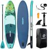 Highpi 11ft Inflatable Stand Up Paddle Board for Youth and Adults  Wide Sup with Premium Accessories, Blow Up Paddleboard for Surfing, Fishing, Yoga & More view 1