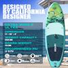 Highpi 11ft Inflatable Stand Up Paddle Board for Youth and Adults  Wide Sup with Premium Accessories, Blow Up Paddleboard for Surfing, Fishing, Yoga & More view 2
