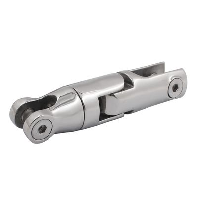 SHENGHUISS 3/8 inch-1/2 inch (10mm-12mm) Stainless Steel 316 Multi-Directional Double Anchor Chain Mooring Swivel Connector Marine Hardware
