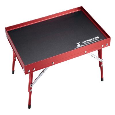 Captain Stag UC-559 Outdoor Table, Aluminum, FD Tray Table, 17.7 x 11.8 inches (45 x 30 cm), Type 2, Jules