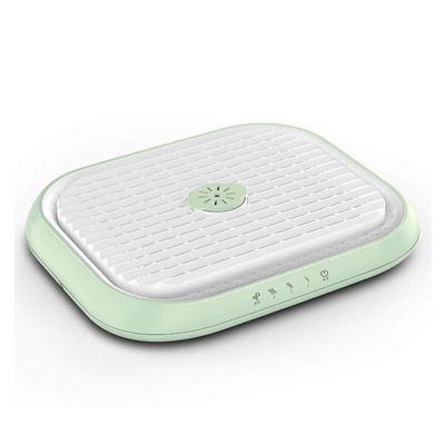 KHUY Foot Heater Under Desk, Foot Heating Pad 45 Support Feet Warmers for Women and Men, Confinement Foot Warmer Massager Office Hiking Foot Warmers Electric, 3 Colors (Color : Green)