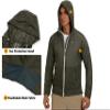 Little Donkey Andy Mens Upgraded 50 Sun Protection Jacket Packable Waterproof Lightweight Full Zip Hoodie for Running Travel Outdoors Olive Night XXL view 2