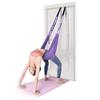 Fitness Yoga Stretching Strap, Adjustable Leg Stretcher Back Bend Assist Trainer, Improve Leg Waist Back Flexibility Home Gym Equipment for Rehab Pilates Ballet Cheerleading Splits Gymnastics (purple) view 1