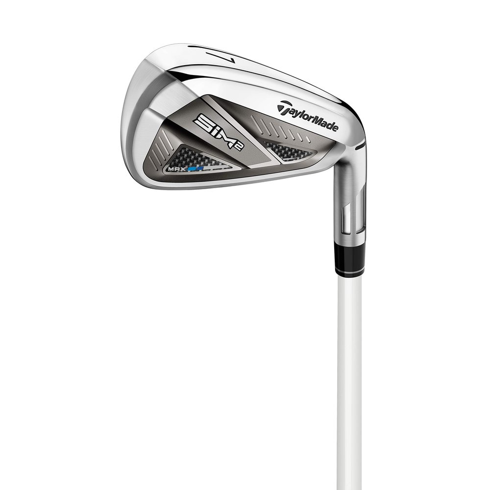 Taylormade SIM2MAX Iron [Genuine Shaft Mounted Model Catalog] Carbon Shaft Ladies Golf Club Right Set Configuration IR#7/IR#8/IR#9/IR#PW/IR#SW Flex: L