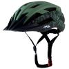 Youth Adult Road Bike Helmet, Men Women Adjustable Mountain Bicycle Helmet with Detachable Visor, 2 Sizes for Age 8-14+ Youth, Kids, Adult (Matte Dark-Green, L) view 1