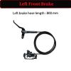 RUJOI Bike Disc Brake Kit, Hydraulic Disc Brake Set with Aluminum Oil Pressure Caliper and Alloy Bicycle Brake Lever, 160mm Rotor, Bicycle Accessories for MTB/Ebike/Folding Bike/Scooter/Fat Bike view 2