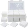 1000 PCS Gun Cleaning Patches - Lint Free, Highly Absorbent Gun Patches, 2"x2" Cleaning Cloths for Firearms 9mm /.30cal, Bulk Nonwoven Wipes in Storage Box view 1