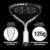UNSQUASHABLE Y-TEC PRO Squash Racket Series - Lightweight with Headlight Balance Y-TEC PRO 125g, Y-TEC 125g & Y-TEC Power Racquets - Ultimate Pro-Player Power for All Standards of Squash Players view 2