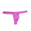 DINGGUANGHE-CUP Men's Thongs, Briefs Mens Lingerie Swimsuit G-String T-Back Thong Bikini Briefs Panties Low Rise (Color : Black, Size : Large) view 3