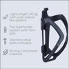 BBB Cycling FlexCage and CompTank Bike Bottle Cage and Bottle Set BPA-Free Water Bottle Bike Bottle Holder Universal Fit 550ml I BBC-36C, Black/White view 2