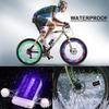 Solhice 2 Tire Rechargeable LED Bike Wheel Lights, Waterproof Bicycle Spoke Lights, 30 Patterns Cycling Tire Lights for Kids Adults Night Riding view 4