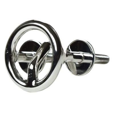 MARINE CITY Transom Mount Ski Tow Hook, Premium 316 Stainless Steel, 2-Inch Thread Length, Corrosion-Resistant, Ideal for Boats, Marines, Yachts, Sport Accessories