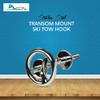 MARINE CITY Transom Mount Ski Tow Hook, Premium 316 Stainless Steel, 2-Inch Thread Length, Corrosion-Resistant, Ideal for Boats, Marines, Yachts, Sport Accessories view 2