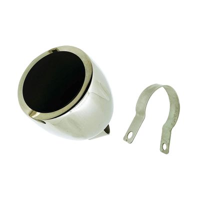 MARINE CITY 316 Stainless Steel Strong Durable Gloss Polished Finish Sport Boat Knob Wheel-Spinning Ball-Bearing Knob for Steering Wheel Marine Yacht Kayak Marine Boat Caravan with Cap