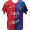 Camisa Roja y Azul de Fas de El Salvador La Camisa de Tu equipo de Futbol favorito del Pais Donde Tu Naciste, santaneco de Corazon (X-Large) view 1