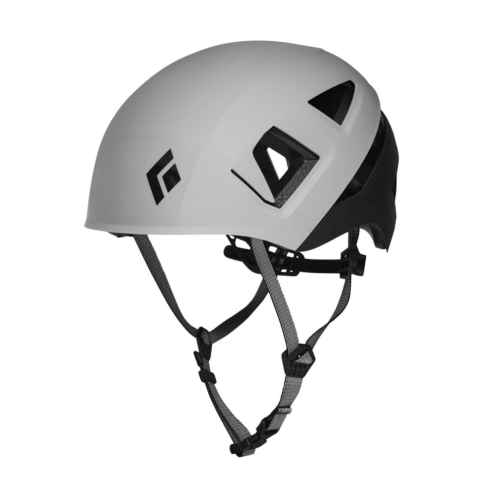 BLACK DIAMOND Capitan Helmet | Dual Foam Construction | Adjustable, Ventilated Rock Climbing & Mountaineering Helmet | Pewter-Black | Small/Medium