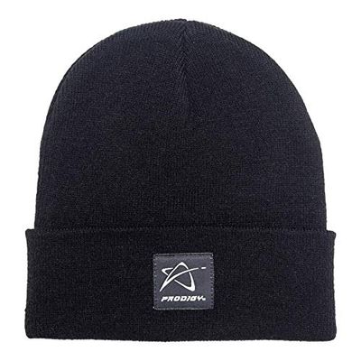 Prodigy Discs Star Logo Knit Beanie Winter Disc Golf Hat - Black