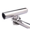 2PCS Tournament Style Fishing Rod Holders, Stainless Steel Fishing Rod Holder Clamp-on 1 1/4" to 2" Rails for Boat, Side Mount Rod Holder for Marine Yacht Boat Truck RV view 3
