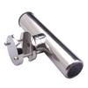 2PCS Tournament Style Fishing Rod Holders, Stainless Steel Fishing Rod Holder Clamp-on 1 1/4" to 2" Rails for Boat, Side Mount Rod Holder for Marine Yacht Boat Truck RV view 4
