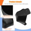 Geyoga 4 Pieces Toe Cap Guards Protectors Toe Caps Artificial Leather Roller Skate Protectors for Quad Roller Skate(Black) view 3