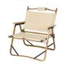 Daoyuan Camping Chair Stool Outdoor Portable Foldable,Wooden Armrest,Light Leisure Chair with Carrying Bag,Hiking Garden Chair for Fishing Travel Picnic Barbecue,Etc. view 4
