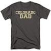 University of Colorado Official Dad Unisex Adult T-Shirt, Charcoal, Large view 1