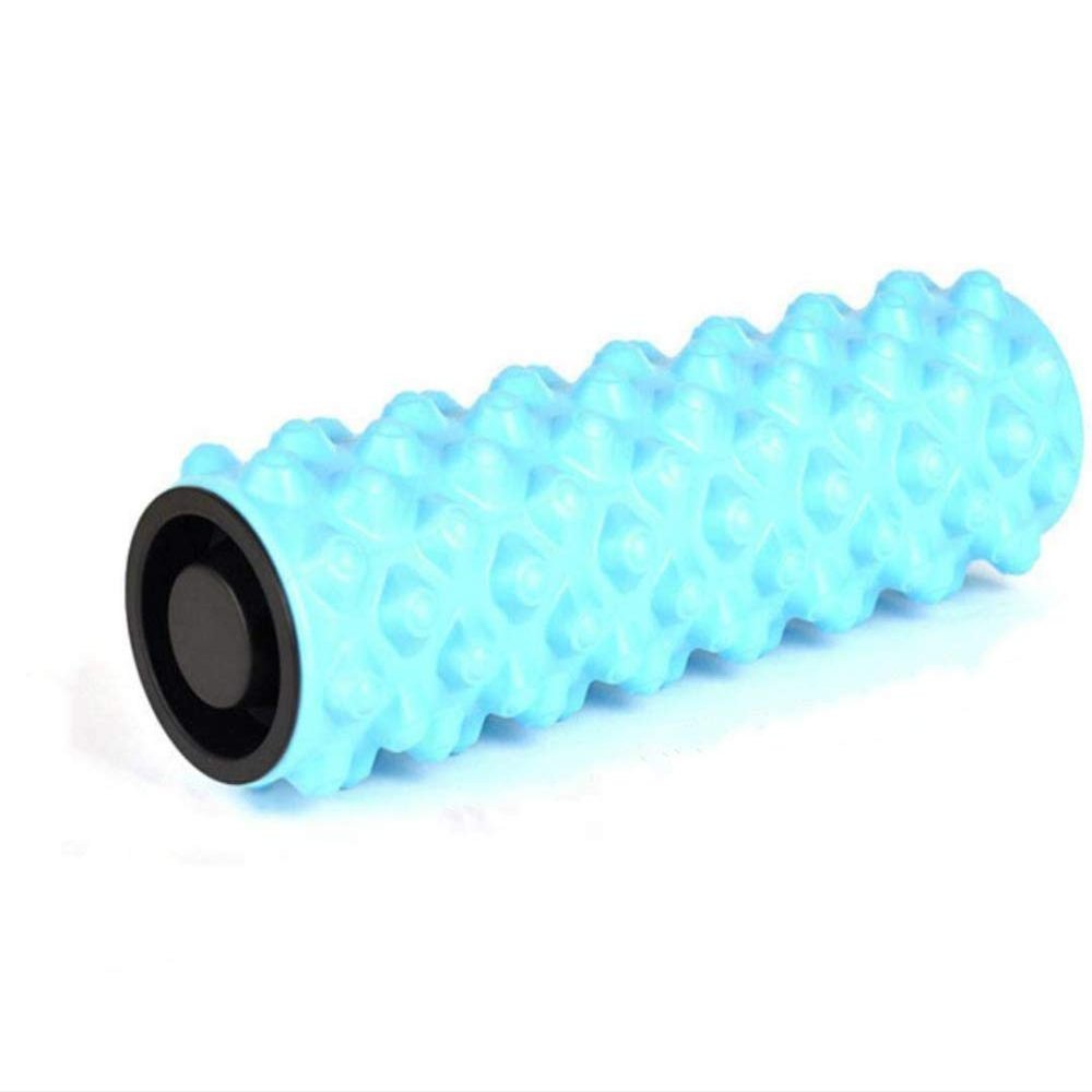 qiuqiu Fascia Roller Ultralight Hollow Core Muscle Roller for Deep Pain Relief in Your Painful Legs and Bodies. Ideal for Runners, Cyclists, Footballers