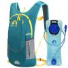 Hydration Pack,Hydration Backpack with 2L Hydration Bladder Lightweight Running Water Backpack for Women Men Kids (Dark Green) view 1
