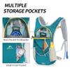 Hydration Pack,Hydration Backpack with 2L Hydration Bladder Lightweight Running Water Backpack for Women Men Kids (Dark Green) view 3