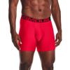 Under Armour mens Tech 6-inch Boxerjock 2-Pack, Red (600)/Black, 4X-Large view 4