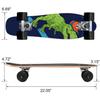 KO-ON Skateboard Complete Skateboards 22 Inch Mini Cruiser Skateboards for Beginners Kids Boys and Girls (Castor T-Rex) view 2