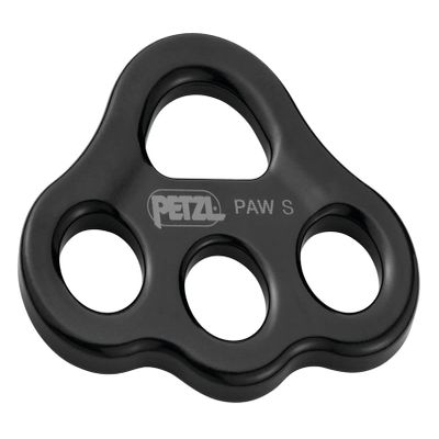 PETZL PAW Rigging Plate for Multi-Anchor Systems - Black - Small