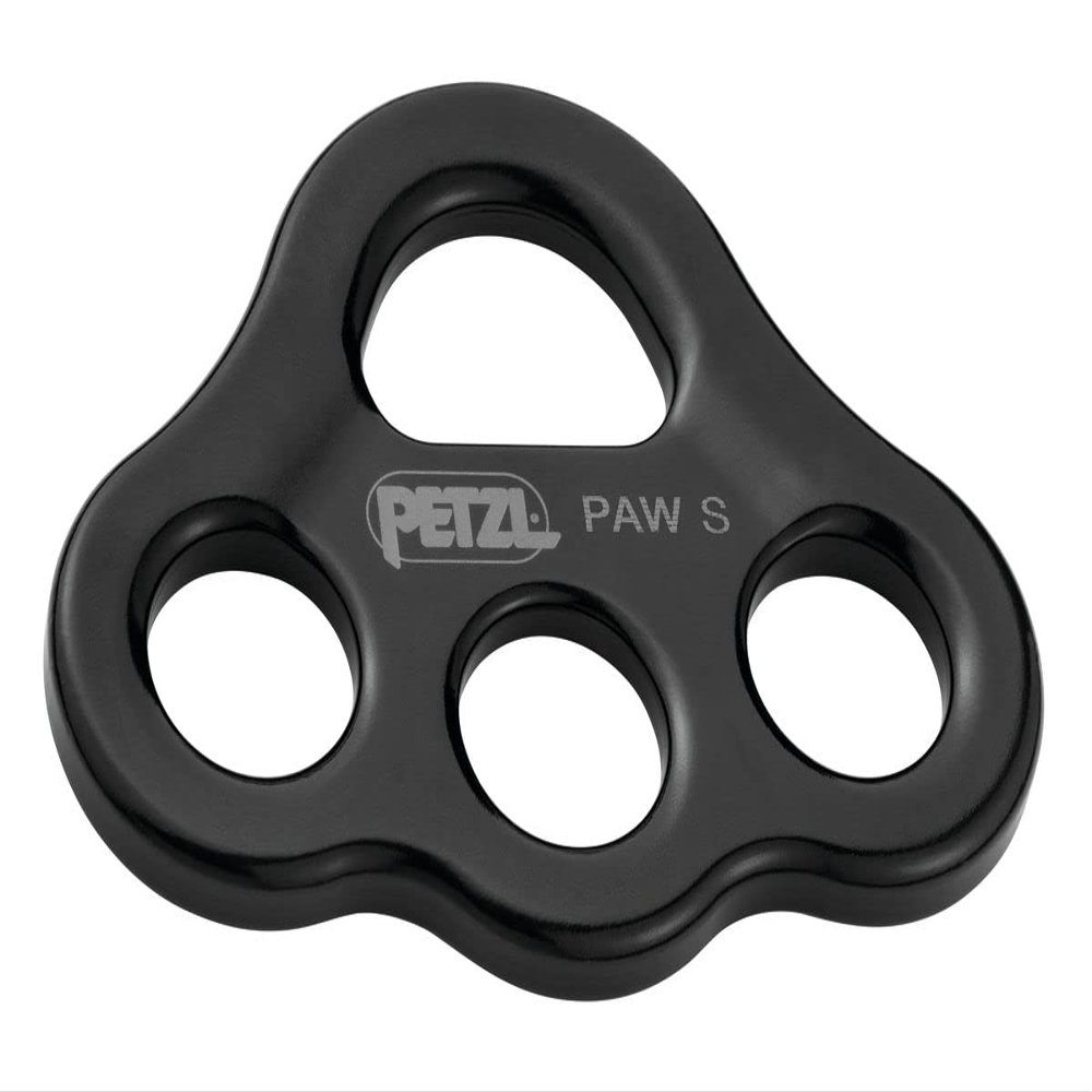 PETZL PAW Rigging Plate for Multi-Anchor Systems - Black - Small