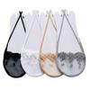 ABOOFAN 4 Pairs No Show Liner Socks Invisible Boat Shoe Socks Heelless Sock Breathable Hidden Liner for Summer Women Slip On Sneakers (Black, Gray,Skin color,White) view 1
