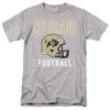 University of Colorado Official Football Helmet Unisex Adult T-Shirt, Athletic Heather, Small view 1