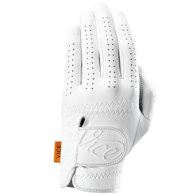 VICE Pure Golf Glove, White (X-Large)