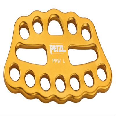 PETZL PAW Rigging Plate for Multi-Anchor Systems - Yellow - Large