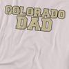 University of Colorado Official Dad Unisex Adult T-Shirt, Silver, Small view 2
