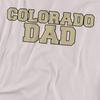 University of Colorado Official Dad Unisex Adult T-Shirt, Silver, 3X-Large view 2