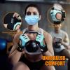 ATERCEL Weight Lifting Gloves Breathable Workout Gloves with Wrist Support for Gym, Exercise, Pull ups, Super Lightweight for Mens and Women, Full Palm Protection (Aqua, S) view 3