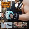 ATERCEL Weight Lifting Gloves Breathable Workout Gloves with Wrist Support for Gym, Exercise, Pull ups, Super Lightweight for Mens and Women, Full Palm Protection (Aqua, S) view 4