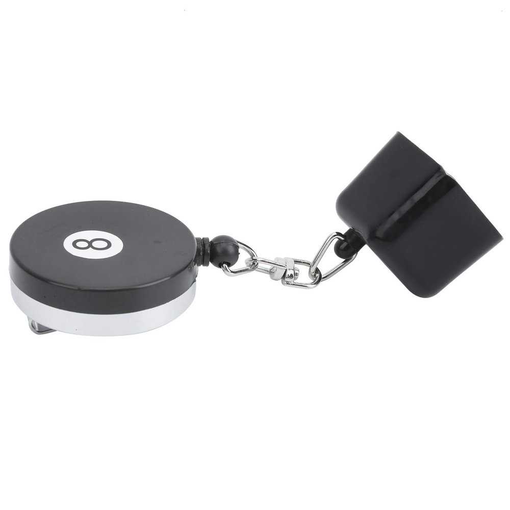 Portable Billiard Chalk Holder Billiards Snooker Pool Cue Chalk Holder Retractable Pool Table Accessories with Belt Clip