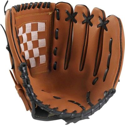 AOUTACC Baseball Glove Softball Gloves 12.5" Baseball Catcher's Mitt PU Leather Left Hand Gloves Right Hand Throw for Kids Youth Adult Beginner or Infielder(Ball not Included)