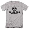 University of Colorado Official Circle Logo Unisex Adult T-Shirt, Athletic Heather, 4X-Large view 1