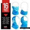 GOT Sports UPF 50+ Fishing Neck Gaiter - UV Face Mask Sun Protection for Men & Women - Camo SPF Face Cover Gator - Fishing, Hunting, Hiking (Aqua Blue) view 3